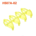 Genuine Hubsan X4 Star Pro Yellow Lamp Base Set H507A-02 - UK Same Day