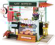 Robotime Technology Robotime Hopfällbart Träpussel Modell 3D Cake Shop