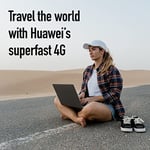 Huawei E5576, CAT 4, Portable 4G Low Cost Travel Wi-Fi, Roams on all World Netwo