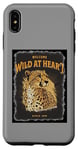 Coque pour iPhone XS Max Welcome Wild at Heart (grand chat guépard)