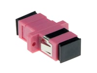 Act Fiber Optic Sc-Sc Simplex Adapter Multimode Om4. Connectors: Sc/Sc Adapter Sc Simplex Om4 Fl Ev (Ea1025)