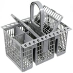 Cutlery Basket for LAMONA HOWDENS Dishwasher 8 Compartment Cage Tray Rack Grey