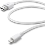 Cellularline Lightning laddarkabel med USB till iPhone 5/6/7 - 3 meter