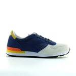 Diadora Camaro Double II Navy Grey Synthetic Mens Lace Up Trainers C6873