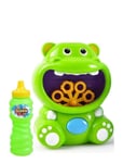 Happy Summer Hippo Bubble Machine Toys Outdoor Toys Soap Bubbles Toys Multi/patterned AMO