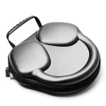 SHEAWA EVA Travel Carrying Case for Airpods Max Headset Portable Headphone Carrying Case Waterproof Storage Bag Protective Handbag (Black)