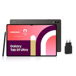 Samsung Galaxy Tab S9 Ultra Tablette Android, 14.6" 512Go de Stockage, Lecteur MicroSD, Wifi, S Pen Inclus, Anthracite, Chargeur Secteur Rapide 25W Inclus, Exclusivité Amazon Version FR