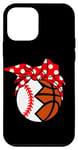 iPhone 12 mini Baseball Basketball Player Mom Funny Ball Mom Case