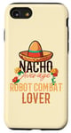Coque pour iPhone SE (2020) / 7 / 8 Nacho Average Robot Combat Amoureux