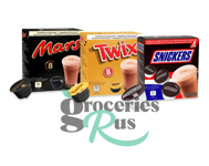Hot Chocolate Pods 120g - Mars, Twix & Snickers Kit - Dolce Gusto Compatible