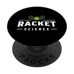 Tennis Racket Science tennis racket tennis player PopSockets Swappable PopGrip