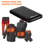 Power Bank for Electric Heated Vest Jacket Body Warmer USB 5V 2A Battery Pack UK
