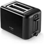 Bosch TAT3P423GB DesignLine 2 Slice Toaster Black