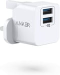 Anker USB Plug Charger PowerPort mini Dual Port USB Wall Charger 2.4A for iPhone
