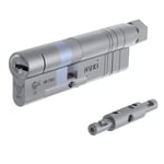 Nuki Universal Cylinder, For Nuki Smart Lock, Highest Security Mark SKG, Emergency Function, Set including 5 Keys, Accessory For Electronic Door Lock