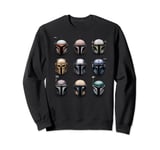 Star Wars The Mandalorian Battle Worn Helmets Sweatshirt