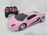 Lamborghini Pink Radio Remote Control Car RC Sports Car