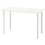 IKEA - LAGKAPTEN / OLOV Työpöytä, Valkoinen, 120x60 cm