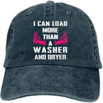 MiniMini I Can Load More Than A Washer and Dryer Gun Funny Sandwich Cap Denim Hats Baseball Cap