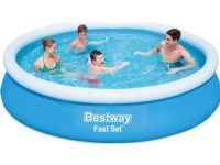 Bestway Fast Set 57273, 5377 l, Uppblåsbar pool, Blå, 12,3 kg