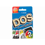 DOS, Uno Card Game, Mattel Games, Family card game, FRM36 (US IMPORT)
