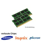 Samsung Lot de 2 barrettes de mémoire pour ordinateurs Lenovo R60 R60e R61 R61i SL300 SL400 SL500 T60 T60p T61 X300 X60 X60S X61 X61s X61M X61p 4 Go (2 x 2 Go)