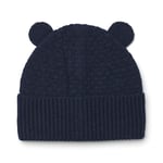 Liewood Miller beanie hat – classic navy - 1-2år