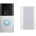 Ring Westcoast Video Doorbell Plus + Chime Pro Smart Doorbell Two-Way Audio