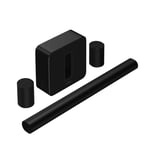 Sonos Premium Immersive Set - Arc - Sub - Era 100 - (Pair) - Black