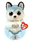 Thunder - Blue Husky Reg *Villkorat Erbjudande Toys Soft Stuffed Animals Blå TY
