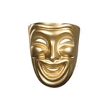 Guldmask Guldig Mask Gold Comedy Venetiansk