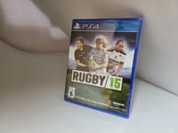 MINT NEW RUGBY 15 2015 GAME FOR PLAYSTATION 4 PS4 NTSC REGION FREE #C37