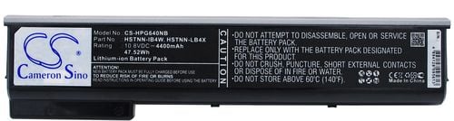 Kompatibelt med Hp ProBook 645 G1 (F4N64AA), 10.8V, 4400 mAh