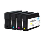 4 Printer Ink Cartridges (Set) to replace HP 934 & 935 XL non-OEM / Compatible