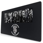 Sons A-na-rchy Mouse Pad Rectangle Non-Slip Rubber Gaming/Working Geek Mousepad Comfortable Desk Mousepad Gift 15.8x29.5 in