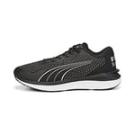 PUMA Women's Electrify Nitro 2 WTR WNS Running Shoe, Black-Metallic Silver, 3.5 UK