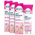 Veet Hair Removal Cream For Women , Normal Skin - 100g (Pack of 3)