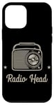 Coque pour iPhone 12 mini Tête de radio rétro vintage