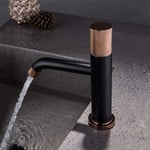 Rose Gold Paint Faucet Basin Mixer Basin Faucet Bathroom Faucet,Black
