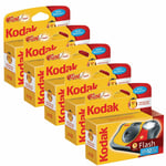 Kodak Fun Flash Disposable Camera (39 Exp) - 5 Pack
