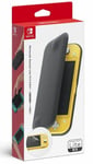 Nintendo Switch Lite Flip Cover with Screen Protection Sheet yellow japan