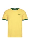 Superdry Essential Logo Ringer Tee Gul