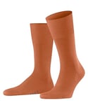 FALKE Men's Airport M SO Wool Cotton Plain 1 Pair Socks, Orange (Tandoori 8576), 8.5-9.5