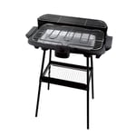Barbecue Grill, with Bracket, Electric Household Bakeware, Smokeless Teppanyaki Barbecue Grill, Outdoor Portable Rack Stand Grill for Garden Terrace Picnic And Camping Stainless Steel Movable Legs