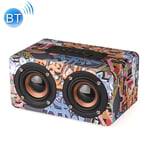 Enceinte Bluetooth 4.2 Subwoofer Mains Libres Radio FM AUX MP3 SD + SD 32Go Multicolore YONIS