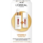 L’Oréal Paris Kollektion Revitalift Clinical Vitamin C Duo C-vitaminserum 30 ml + daglig UV-skyddande vätska SPF 50+ med antioxidant C-vitamin 50 1 Stk.