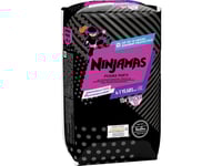 Pampers Ninjamas Nattblöjor För Flickor 4-7 År (17-30 Kg), 10 St.
