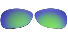 NEW POLARIZED CUSTOM GREEN LENS FIT OAKLEY FEEDBACK SUNGLASSES