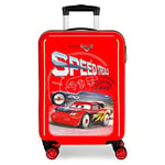 Disney Cars Speed Trails Red Cabin Suitcase 38 x 55 x 20 cm Rigid ABS Combination Lock 34 Litre 2.6 kg 4 Double Wheels Hand Luggage