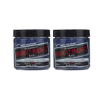 Manic Panic Blue Steel Classic Creme Vegan Semi Permanent Hair Dye 2 x 118ml